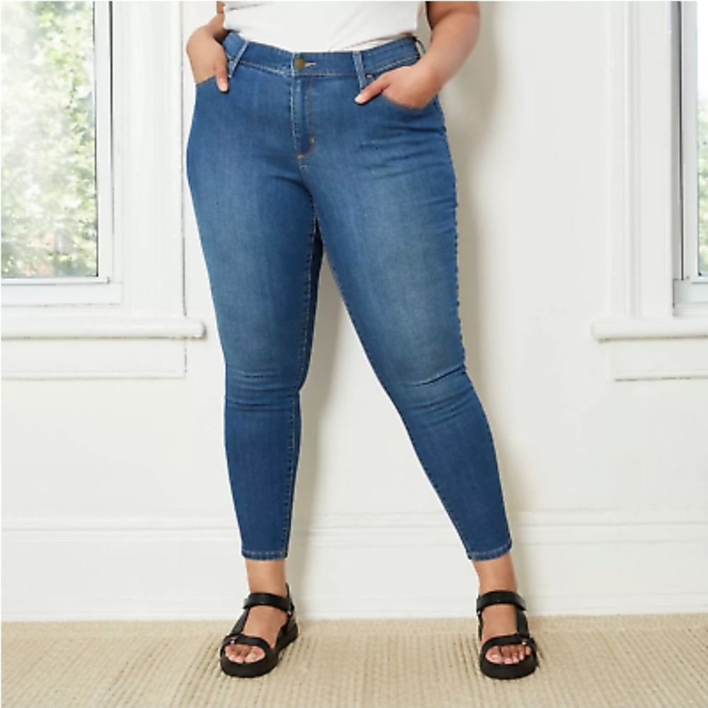 Skinny Jeans Size 22W Ava & Viv Power Stretch